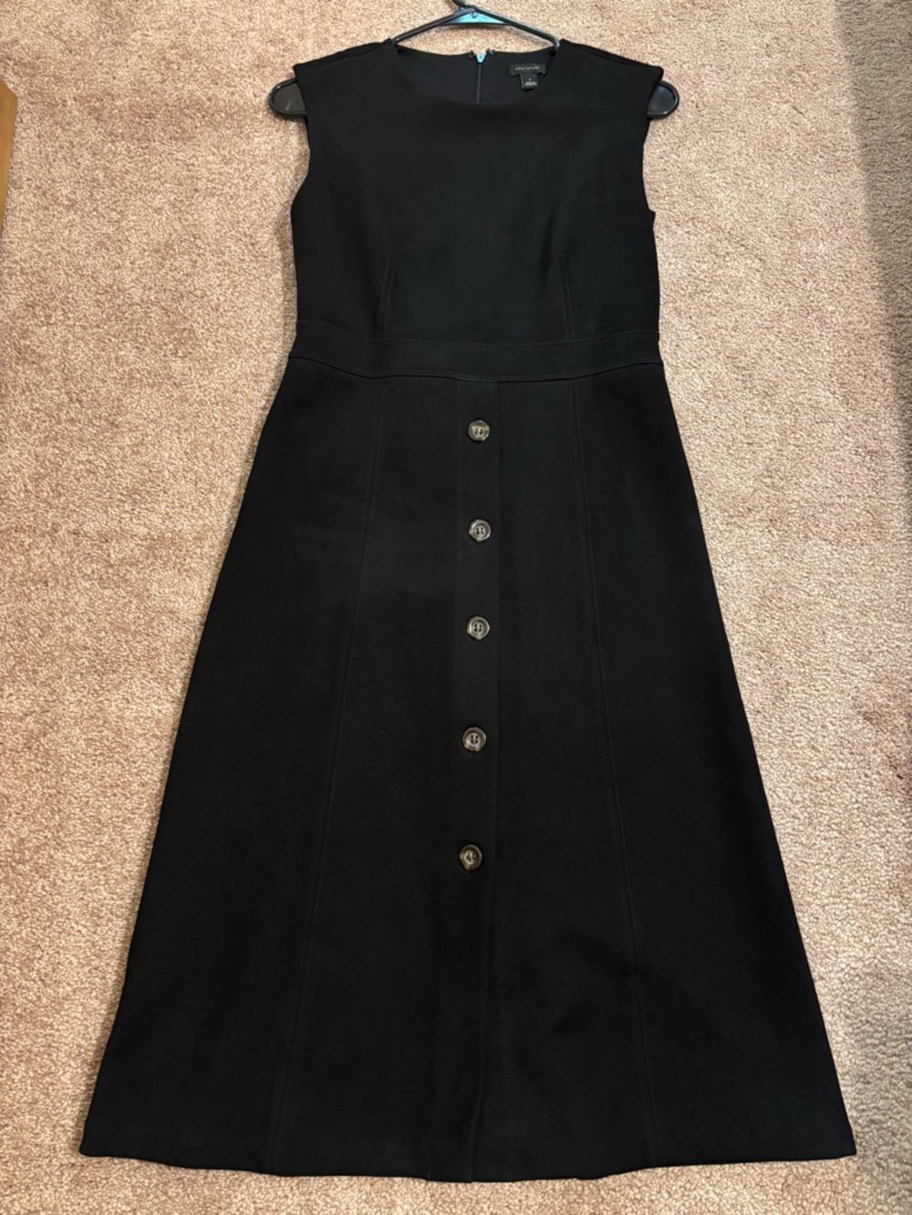 Ann Taylor A-line Button-front Dress